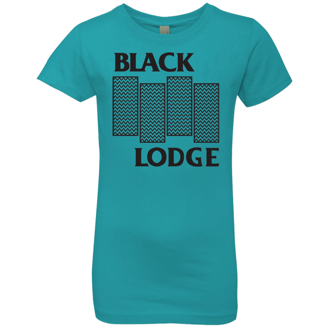 T-Shirts Tahiti Blue / YXS BLACK LODGE Girls Premium T-Shirt