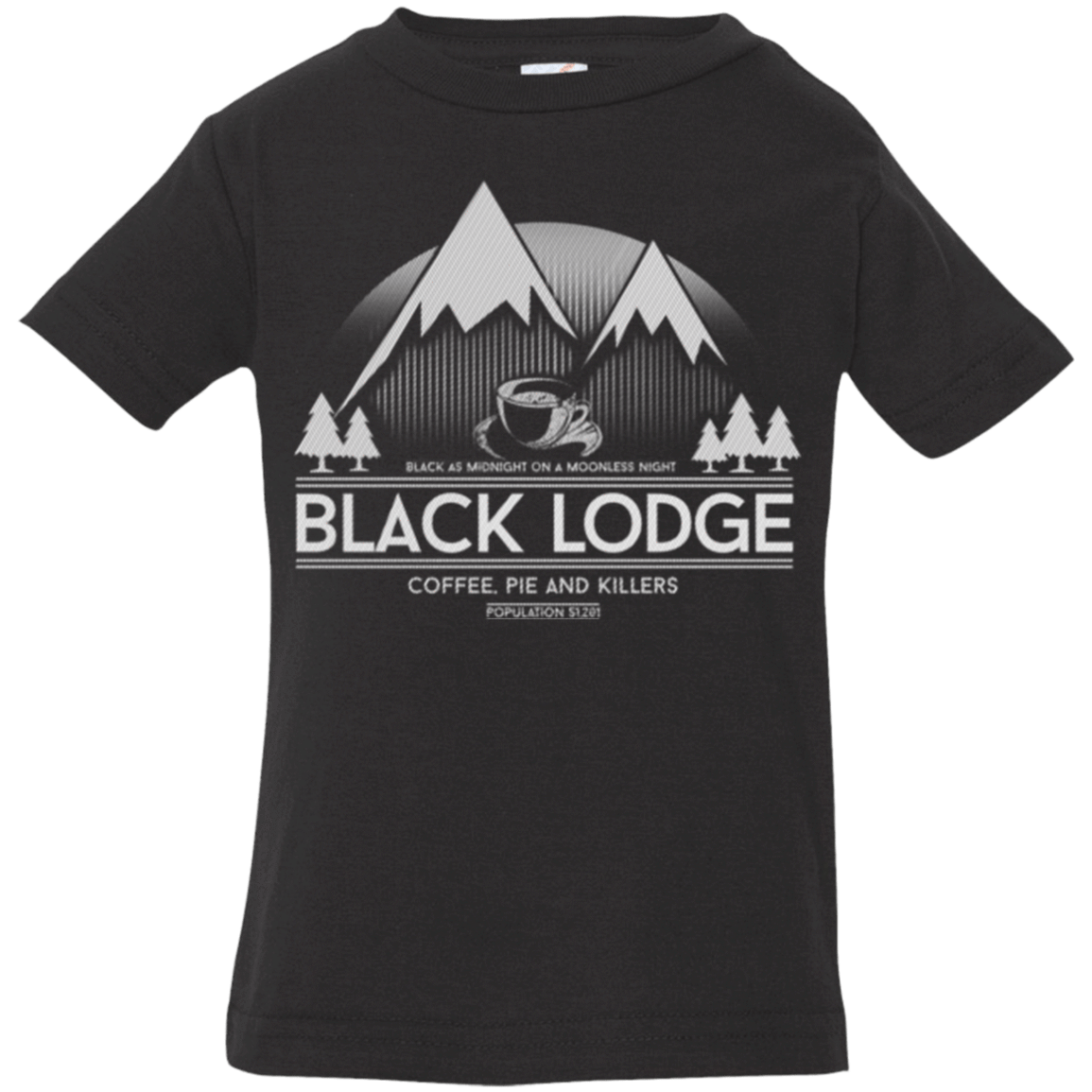 T-Shirts Black / 6 Months Black Lodge Infant Premium T-Shirt