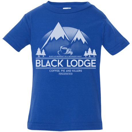 T-Shirts Royal / 6 Months Black Lodge Infant Premium T-Shirt