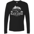 T-Shirts Black / Small Black Lodge Men's Premium Long Sleeve