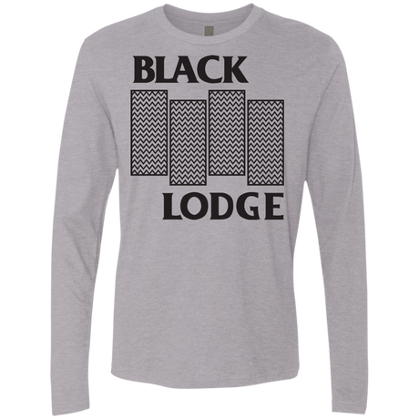 T-Shirts Heather Grey / Small BLACK LODGE Men's Premium Long Sleeve