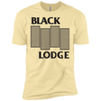 T-Shirts Banana Cream / X-Small BLACK LODGE Men's Premium T-Shirt