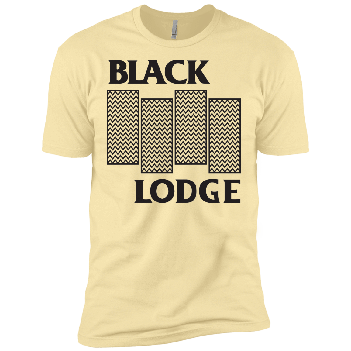 T-Shirts Banana Cream / X-Small BLACK LODGE Men's Premium T-Shirt