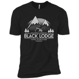 T-Shirts Black / X-Small Black Lodge Men's Premium T-Shirt