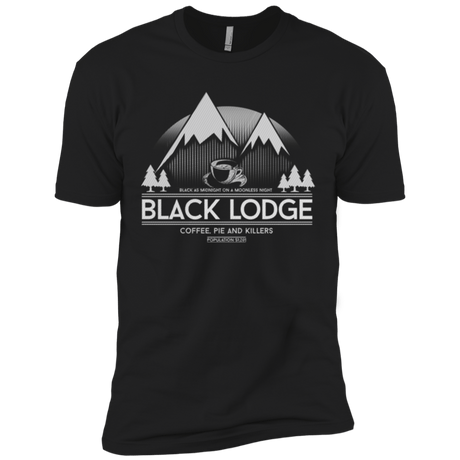 T-Shirts Black / X-Small Black Lodge Men's Premium T-Shirt