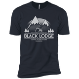 T-Shirts Indigo / X-Small Black Lodge Men's Premium T-Shirt