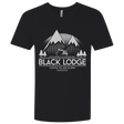T-Shirts Black / X-Small Black Lodge Men's Premium V-Neck