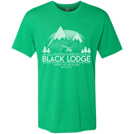 T-Shirts Envy / Small Black Lodge Men's Triblend T-Shirt