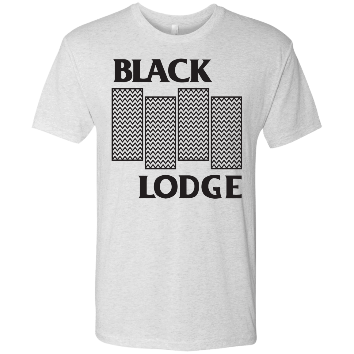 T-Shirts Heather White / Small BLACK LODGE Men's Triblend T-Shirt