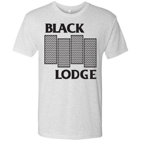 T-Shirts Heather White / Small BLACK LODGE Men's Triblend T-Shirt