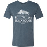 T-Shirts Indigo / Small Black Lodge Men's Triblend T-Shirt