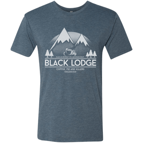 T-Shirts Indigo / Small Black Lodge Men's Triblend T-Shirt