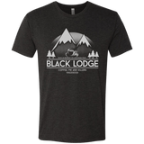T-Shirts Vintage Black / Small Black Lodge Men's Triblend T-Shirt