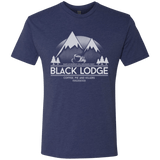 T-Shirts Vintage Navy / Small Black Lodge Men's Triblend T-Shirt