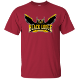 T-Shirts Cardinal / Small Black Lodge Owls T-Shirt