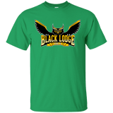 T-Shirts Irish Green / Small Black Lodge Owls T-Shirt