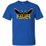 T-Shirts Royal / Small Black Lodge Owls T-Shirt