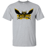 T-Shirts Sport Grey / Small Black Lodge Owls T-Shirt