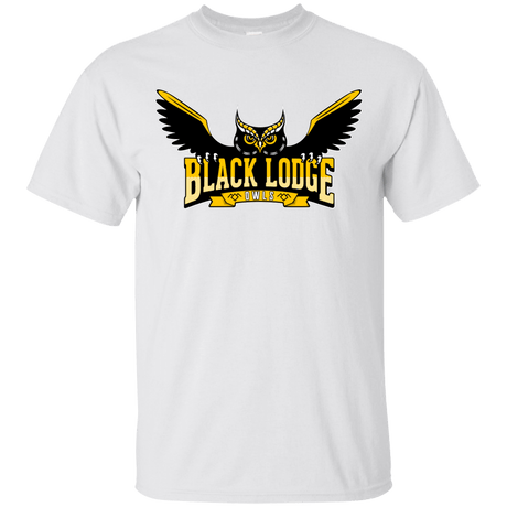 T-Shirts White / Small Black Lodge Owls T-Shirt