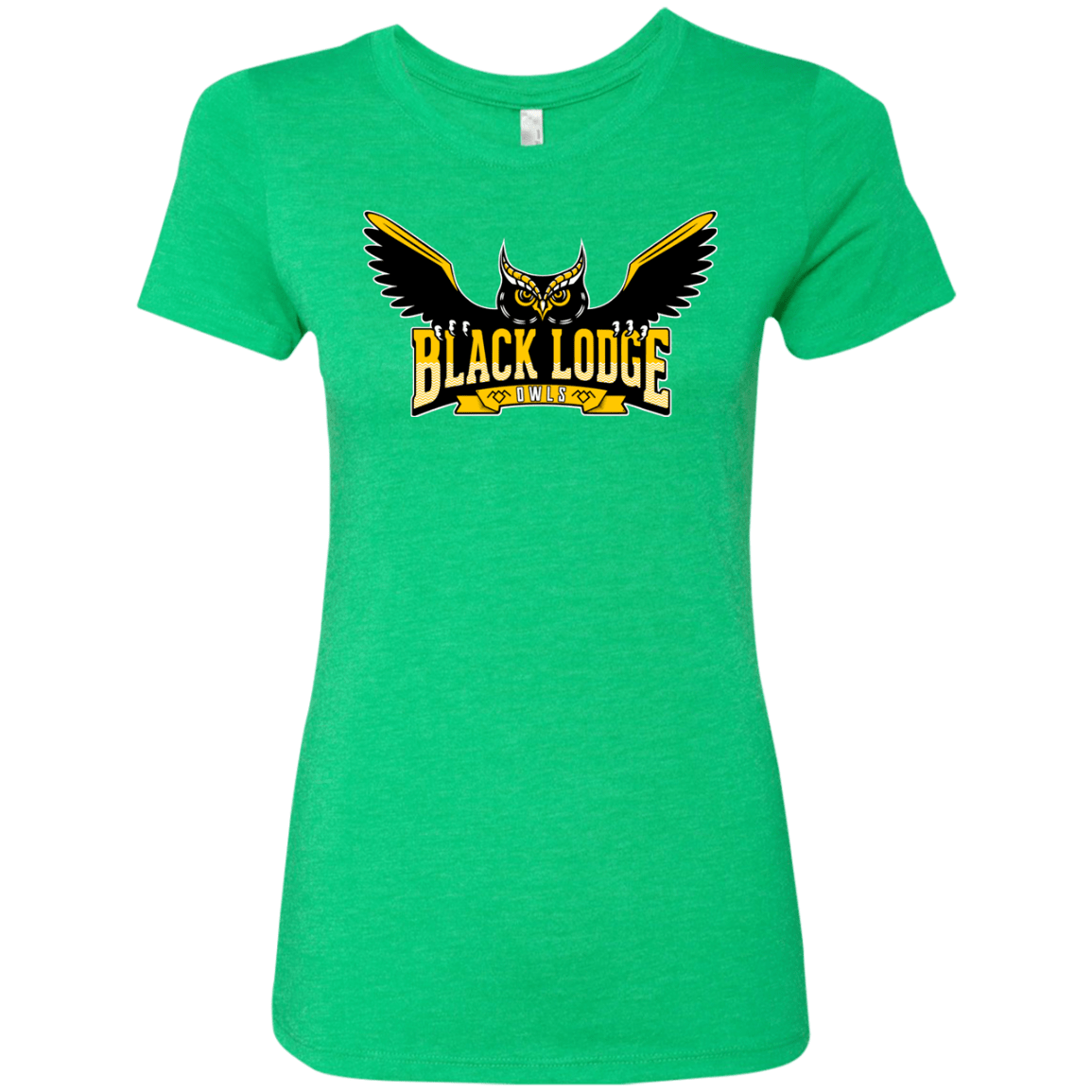 T-Shirts Envy / Small Black Lodge Owls Women's Triblend T-Shirt