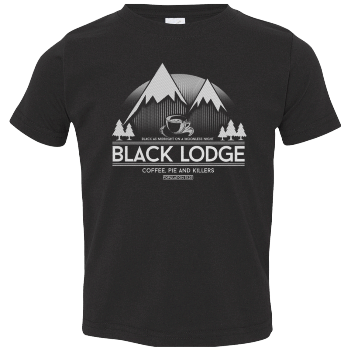 T-Shirts Black / 2T Black Lodge Toddler Premium T-Shirt