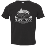 T-Shirts Black / 2T Black Lodge Toddler Premium T-Shirt