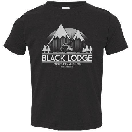 T-Shirts Black / 2T Black Lodge Toddler Premium T-Shirt