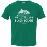 T-Shirts Kelly / 2T Black Lodge Toddler Premium T-Shirt