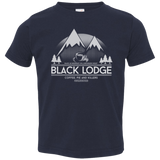 T-Shirts Navy / 2T Black Lodge Toddler Premium T-Shirt