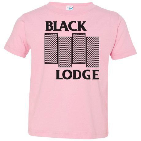 T-Shirts Pink / 2T BLACK LODGE Toddler Premium T-Shirt