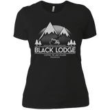 T-Shirts Black / X-Small Black Lodge Women's Premium T-Shirt