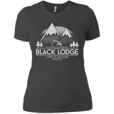 T-Shirts Heavy Metal / X-Small Black Lodge Women's Premium T-Shirt