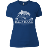 T-Shirts Royal / X-Small Black Lodge Women's Premium T-Shirt