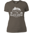 T-Shirts Warm Grey / X-Small Black Lodge Women's Premium T-Shirt
