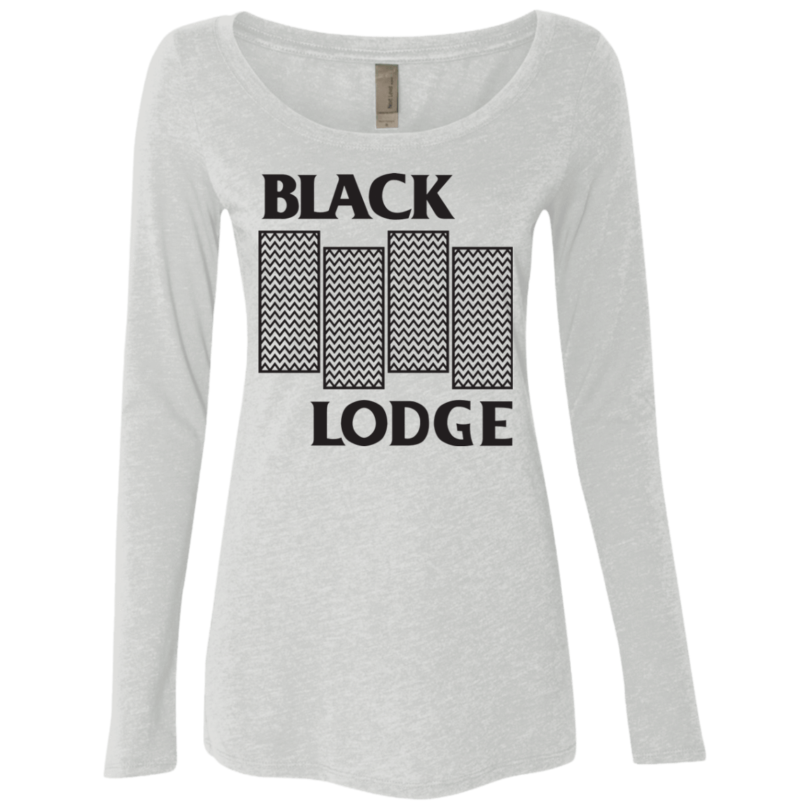 T-Shirts Heather White / Small BLACK LODGE Women's Triblend Long Sleeve Shirt
