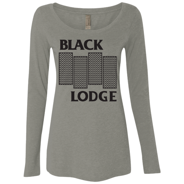 T-Shirts Venetian Grey / Small BLACK LODGE Women's Triblend Long Sleeve Shirt