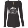 T-Shirts Vintage Black / Small Black Lodge Women's Triblend Long Sleeve Shirt