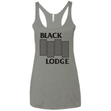 T-Shirts Venetian Grey / X-Small BLACK LODGE Women's Triblend Racerback Tank