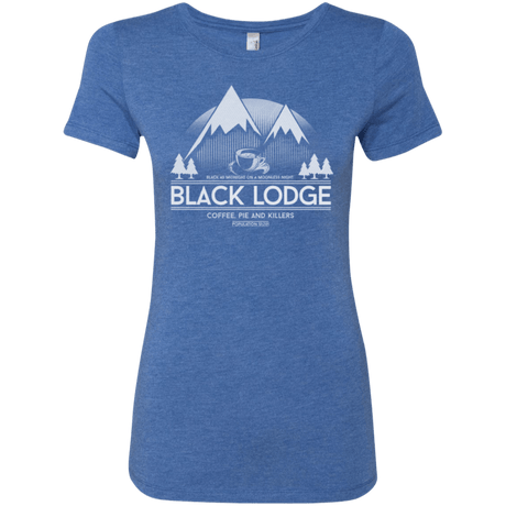 T-Shirts Vintage Royal / Small Black Lodge Women's Triblend T-Shirt