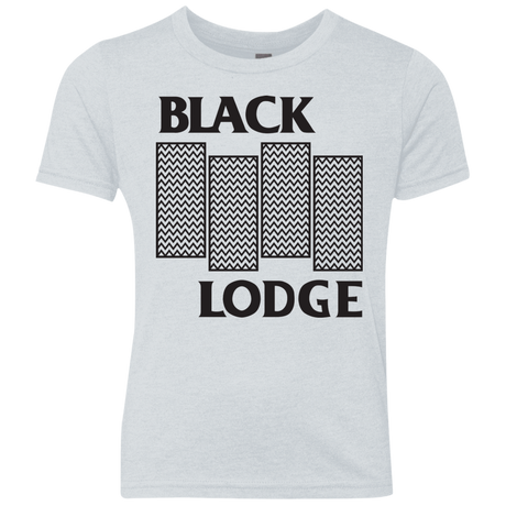 T-Shirts Heather White / YXS BLACK LODGE Youth Triblend T-Shirt