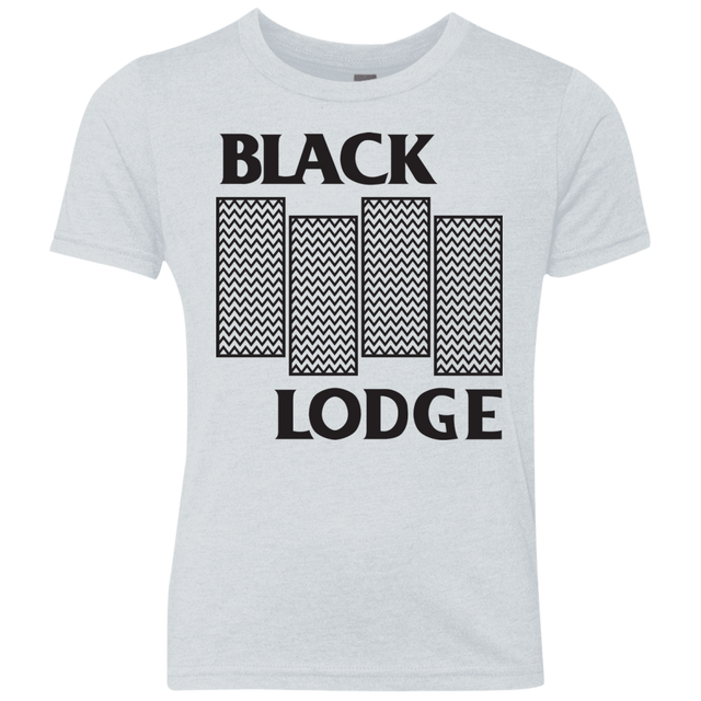 T-Shirts Heather White / YXS BLACK LODGE Youth Triblend T-Shirt