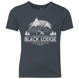 T-Shirts Vintage Navy / YXS Black Lodge Youth Triblend T-Shirt
