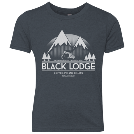 T-Shirts Vintage Navy / YXS Black Lodge Youth Triblend T-Shirt