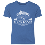 T-Shirts Vintage Royal / YXS Black Lodge Youth Triblend T-Shirt