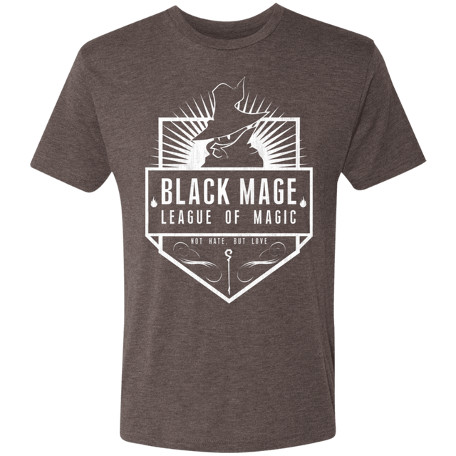 T-Shirts Macchiato / S Black Mage League of Magic Men's Triblend T-Shirt