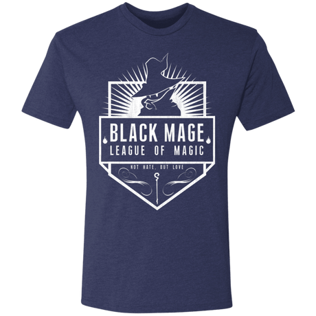 T-Shirts Vintage Navy / S Black Mage League of Magic Men's Triblend T-Shirt
