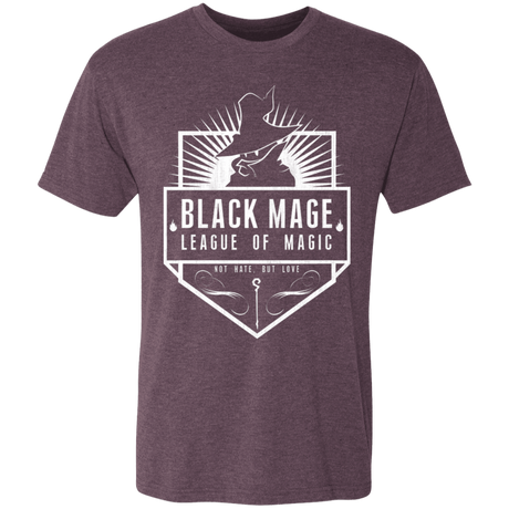 T-Shirts Vintage Purple / S Black Mage League of Magic Men's Triblend T-Shirt