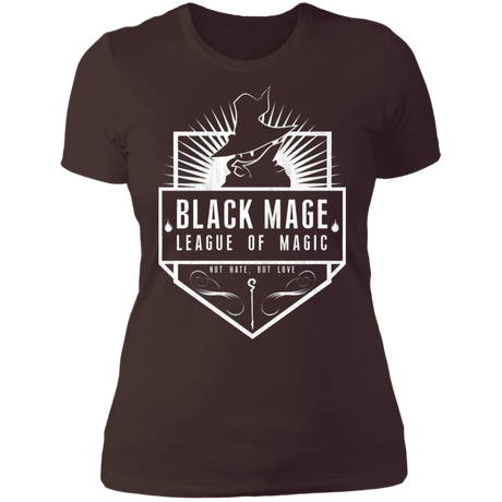 T-Shirts Dark Chocolate / S Black Mage League of Magic Women's Premium T-Shirt