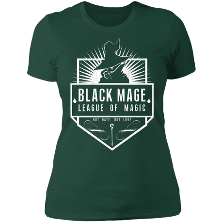 T-Shirts Forest Green / S Black Mage League of Magic Women's Premium T-Shirt
