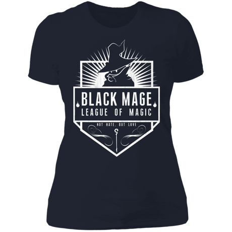 T-Shirts Midnight Navy / S Black Mage League of Magic Women's Premium T-Shirt